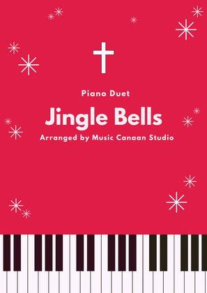 Book cover for Jingle Bells (1 Piano, 4 Hands)