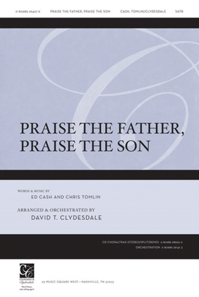 Book cover for Praise The Father, Praise The Son - Anthem