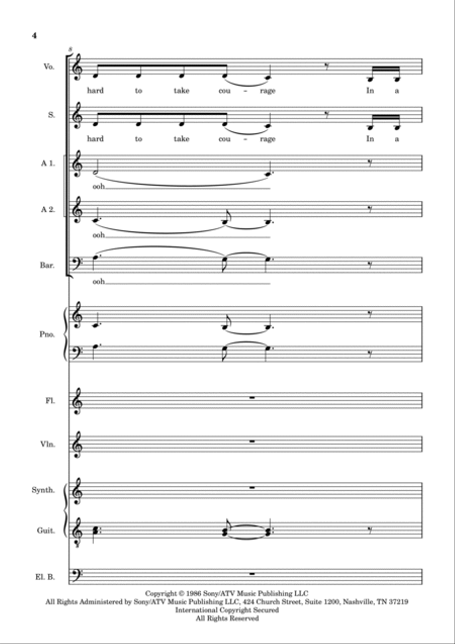 True Colors 3-Part scores gallery preview page 4