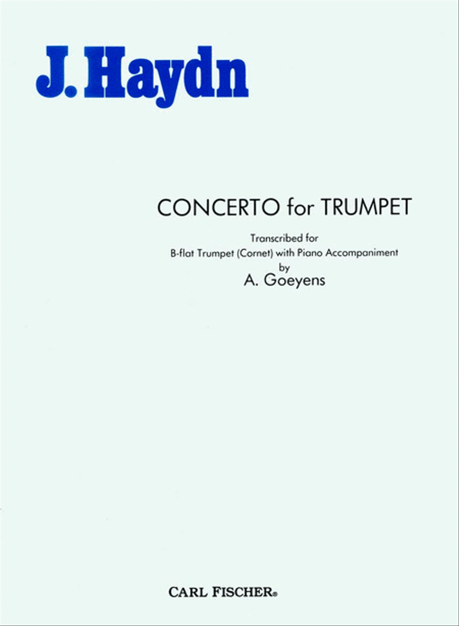 Concerto For Trumpet Concerto For Trumpet Cornet scores gallery preview page 1