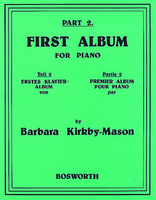 Barbara Kirkby-Mason: First Album For Piano Part 2