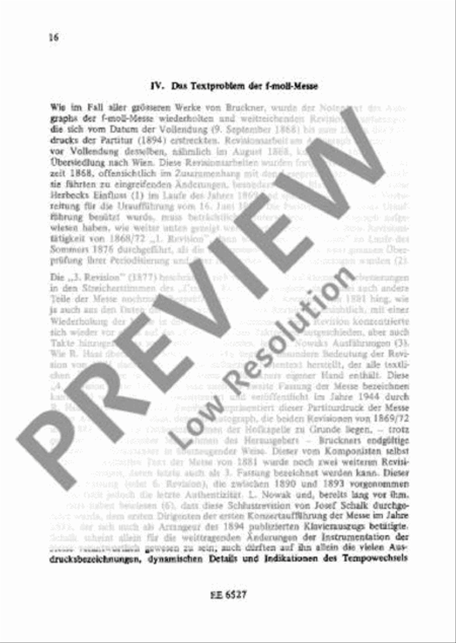 Mass No. 3 f minor Choir scores gallery preview page 17