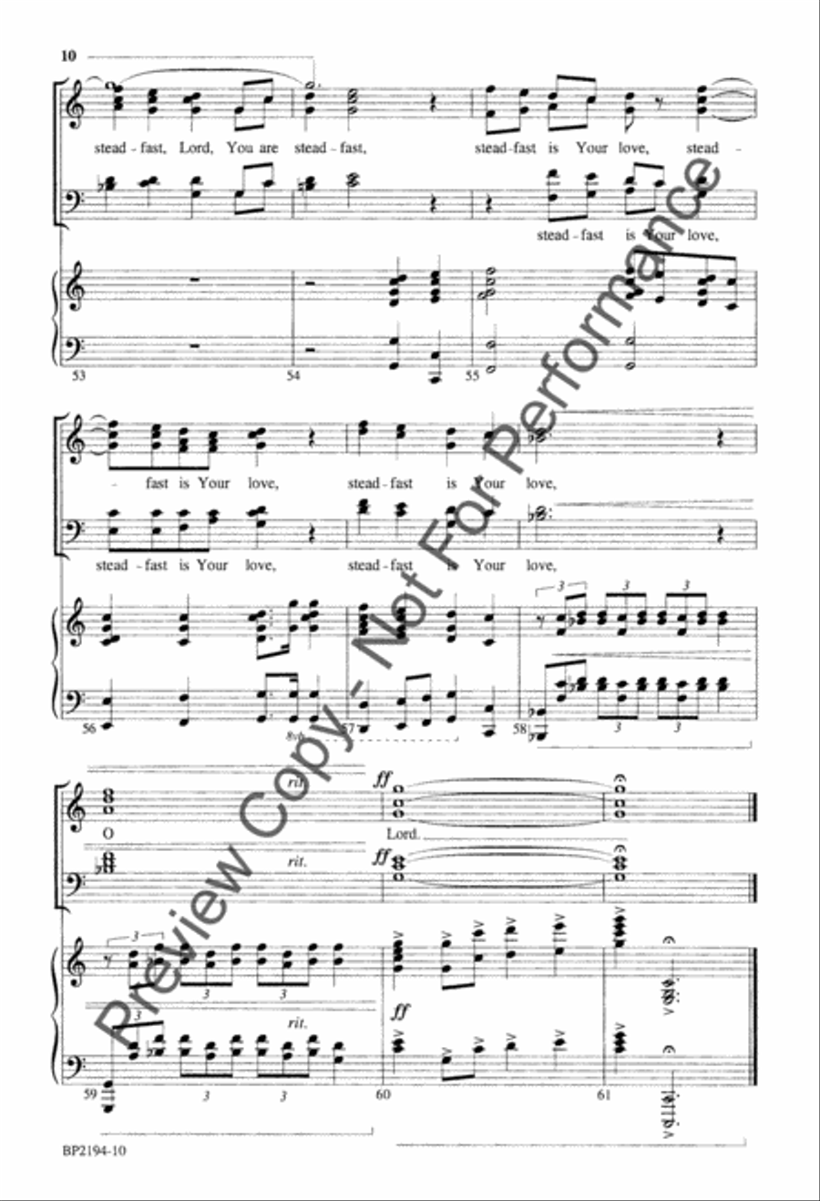 Steadfast 4-Part scores gallery preview page 11