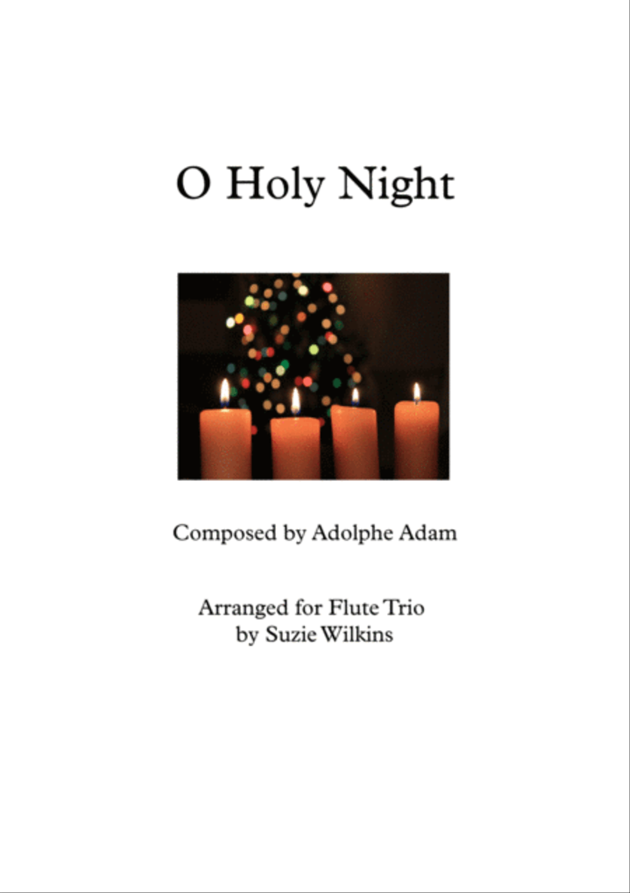 O Holy Night for Flute Trio Flute Trio scores gallery preview page 1