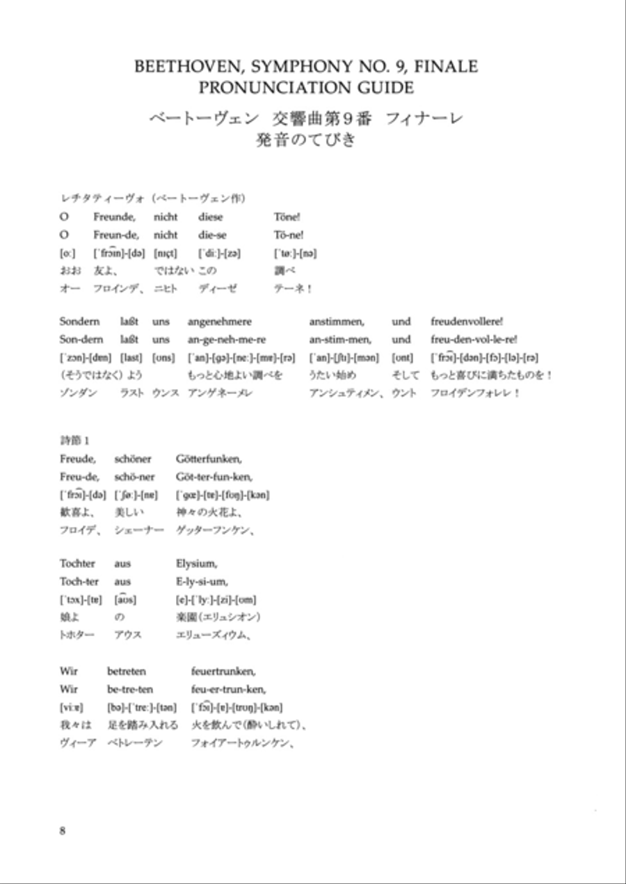 Symphony no. 9 in D minor, op. 125 Collection / Songbook scores gallery preview page 2