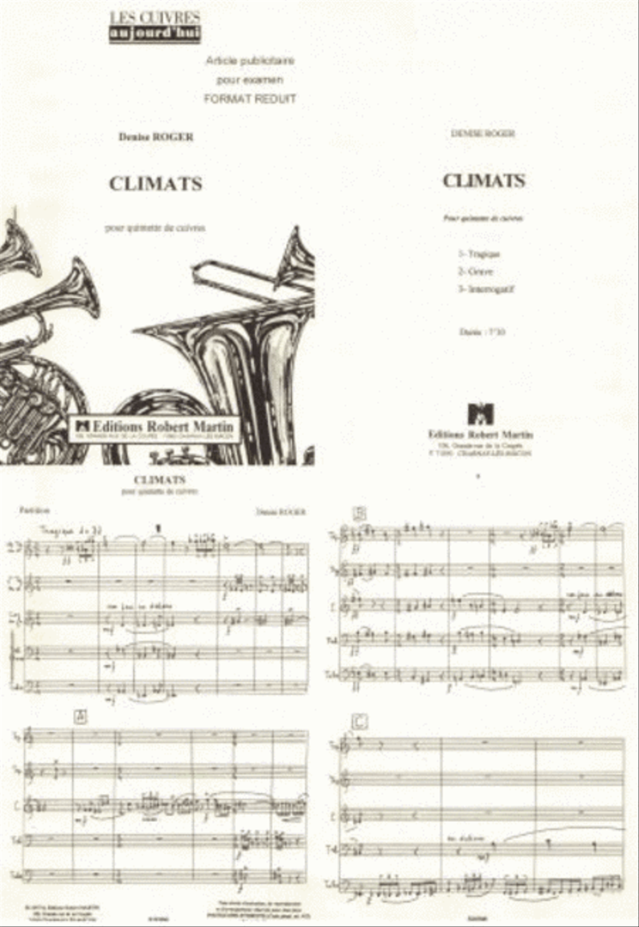 Climats School and Community scores gallery preview page 1