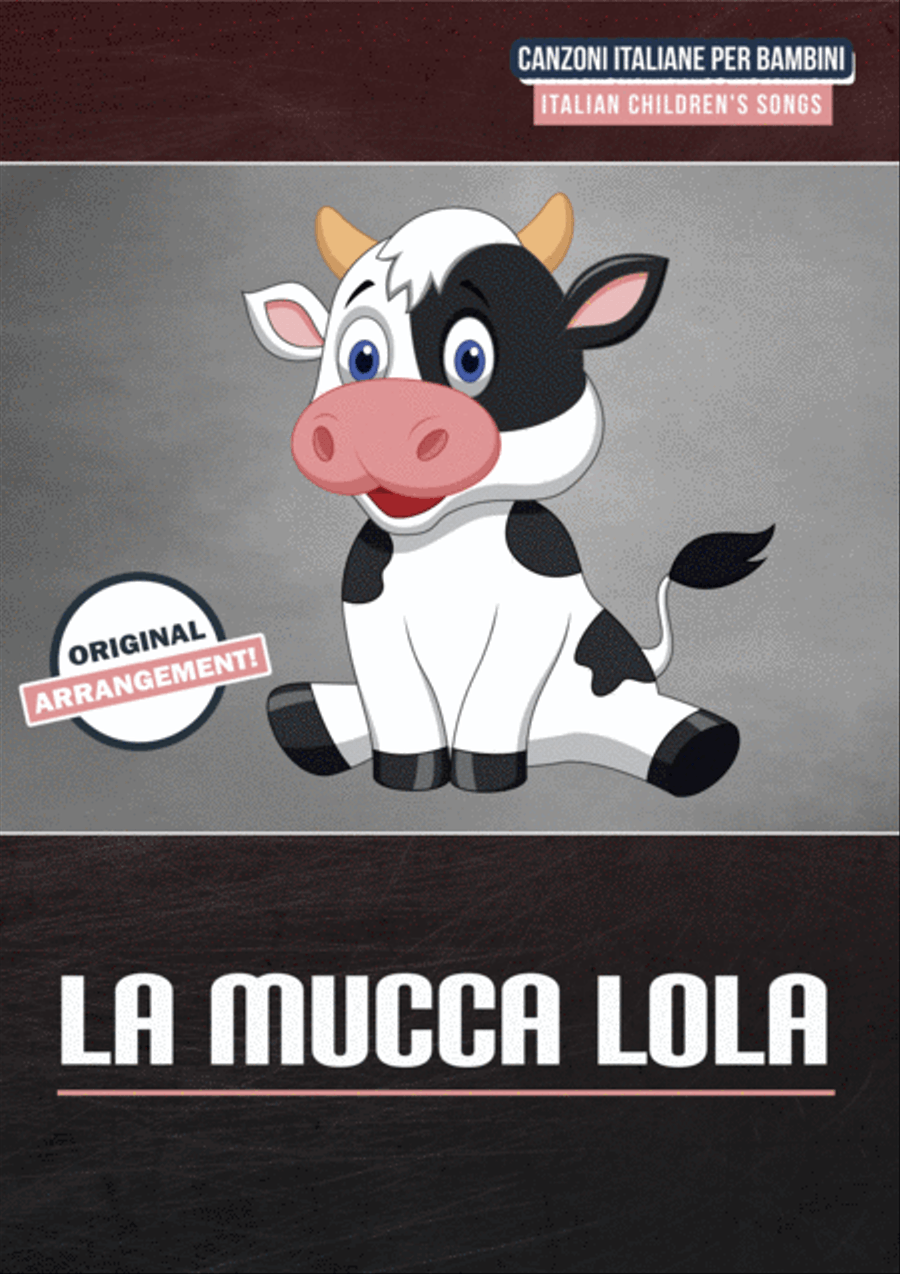 La Mucca Lola Piano, Vocal, Guitar scores gallery preview page 1