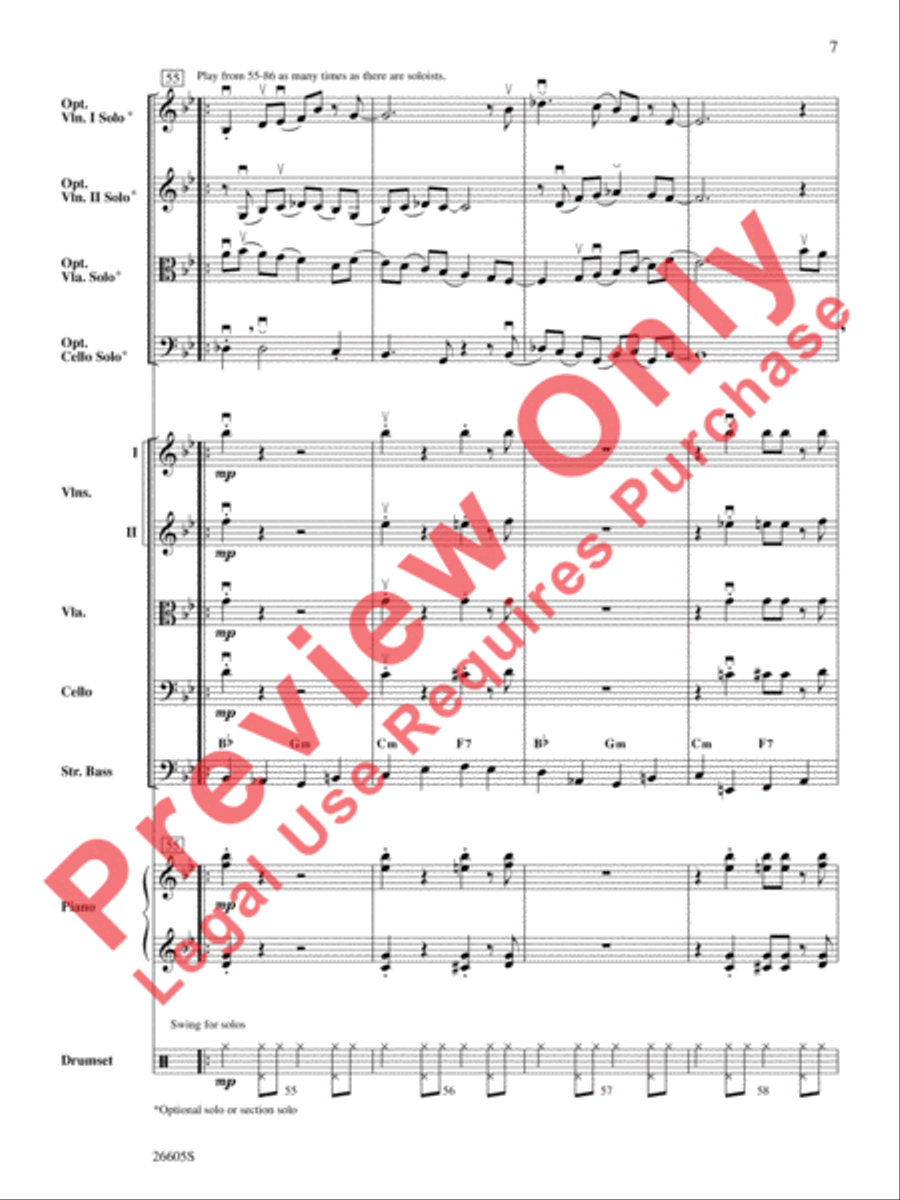 I Got Rhythm String Orchestra scores gallery preview page 8