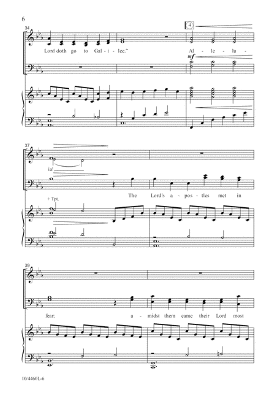 O Sons and Daughters, Let Us Sing! 4-Part scores gallery preview page 7