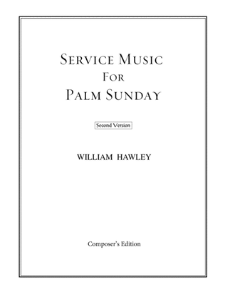 Service Music for Palm Sunday