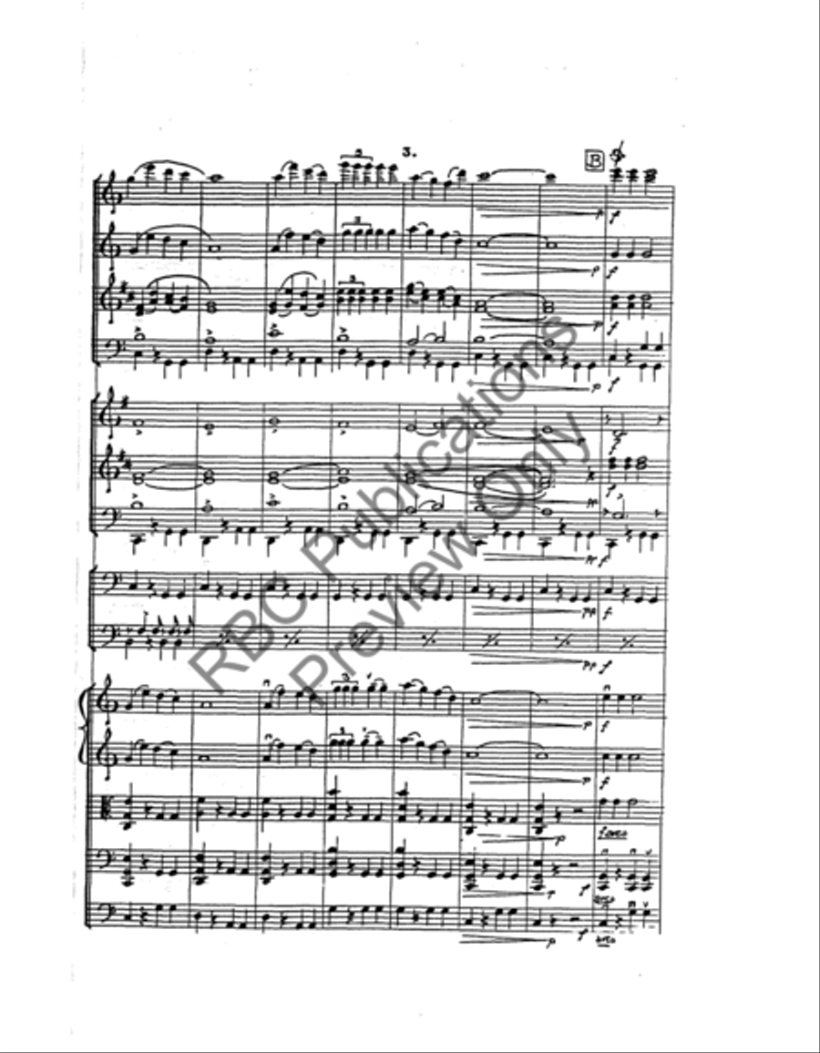 Jingle Beguine Full Orchestra scores gallery preview page 5