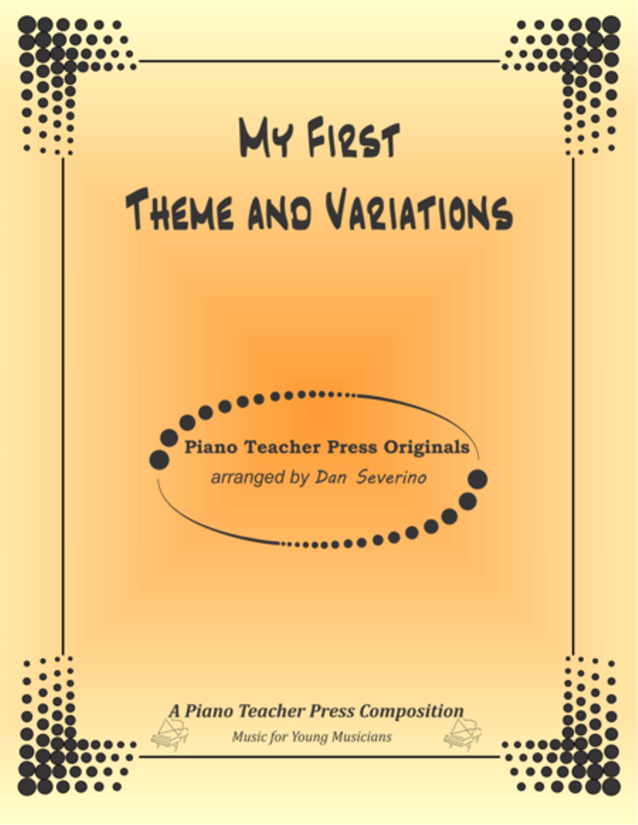 My First Theme and Variations Easy Piano scores gallery preview page 1