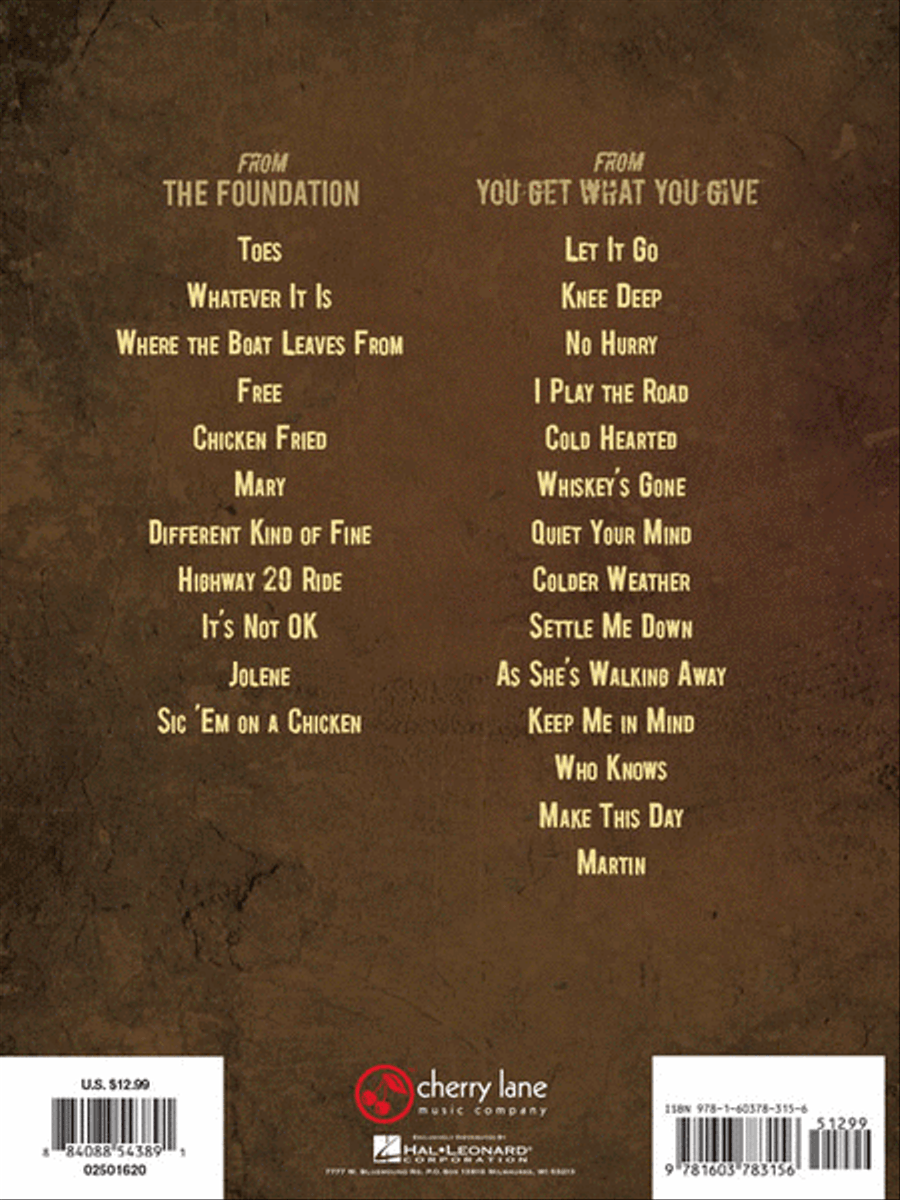Zac Brown Band – Strum & Sing Electric Guitar scores gallery preview page 6