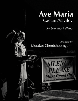 Ave Maria Caccini for Soprano & Piano (G minor)