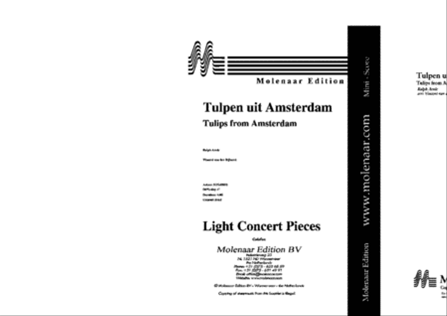 Tulips from Amsterdam Tulips from Amsterdam Concert Band scores gallery preview page 2