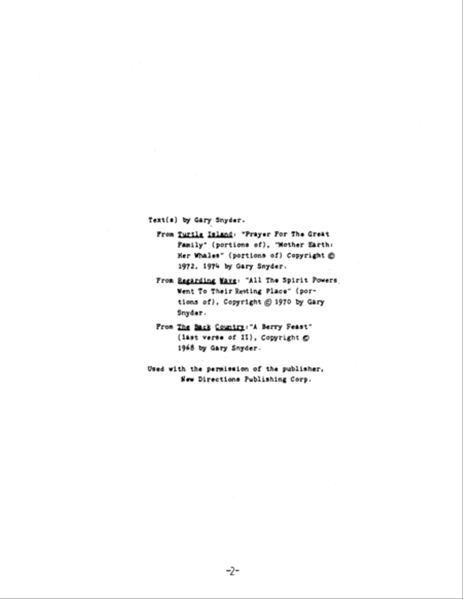 Prayer for the Great Family for mixed chorus 4-Part scores gallery preview page 2