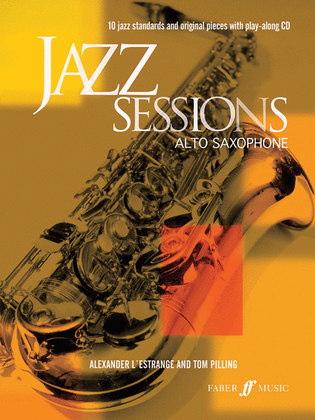 Book cover for Jazz Sessions for Alto Saxophone