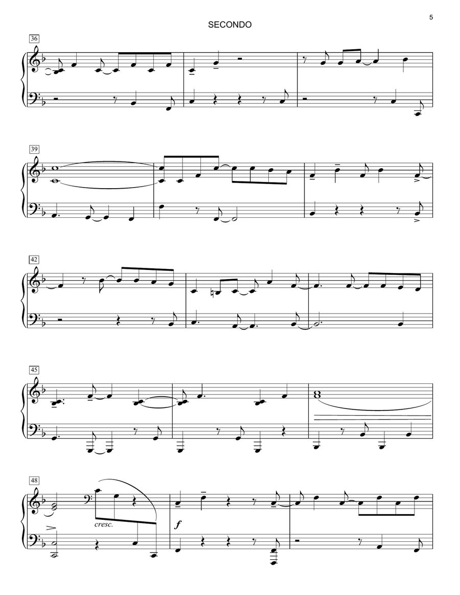 What Is This Feeling? (from Wicked) (arr. Carol Klose) 1 Piano, 4-Hands scores gallery preview page 5