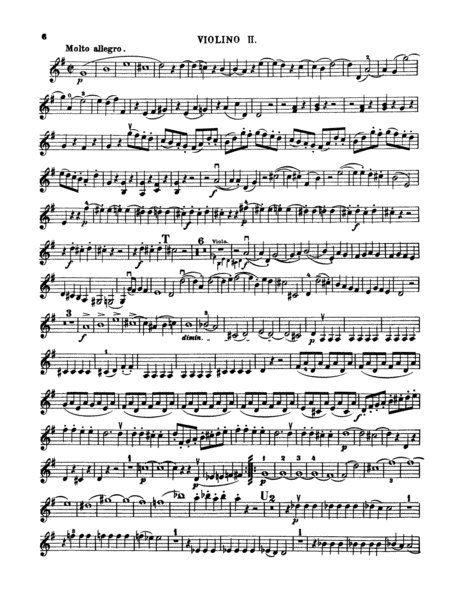 Ten Famous Quartets, K. 387, 421, 428, 458, 464, 465, 499, 575, 589, 590: 2nd Violin
