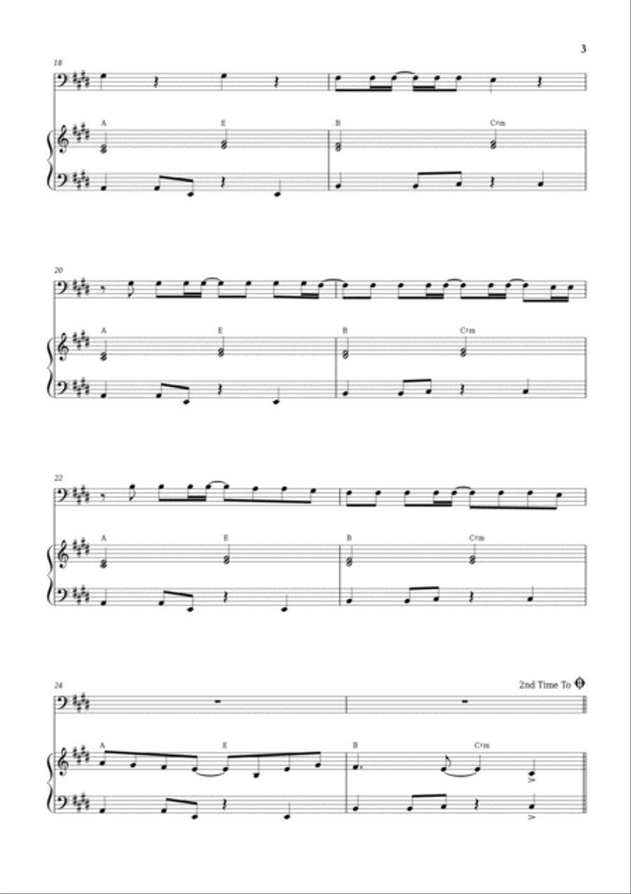 Anti-hero Easy Piano scores gallery preview page 3