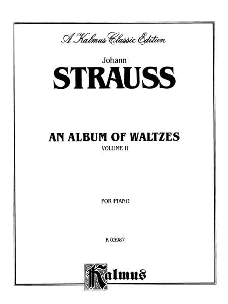 Waltzes, Volume 2