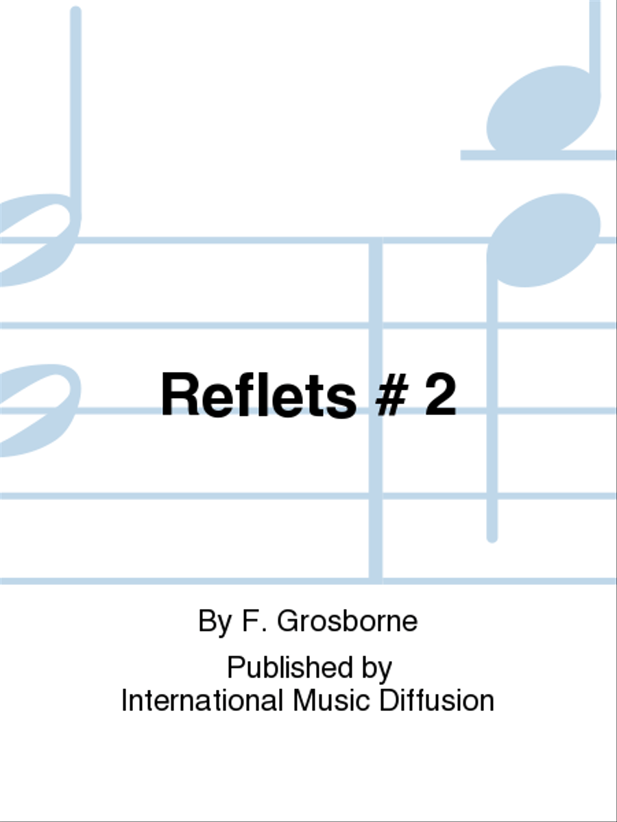 Reflets # 2 Piano Accompaniment scores gallery preview page 1