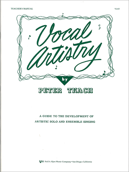 Vocal Artistry, Teacher