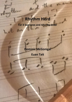 Rhythm Herd (4 sopranos, alto recorder)