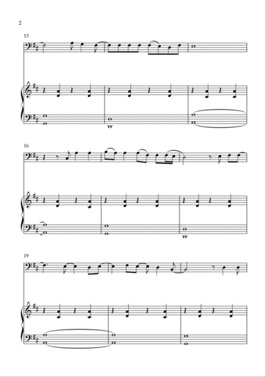 When I Get There Piano scores gallery preview page 2