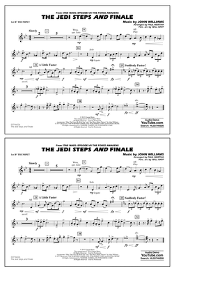 The Jedi Steps and Finale (from Star Wars: The Force Awakens) - 1st Bb Trumpet