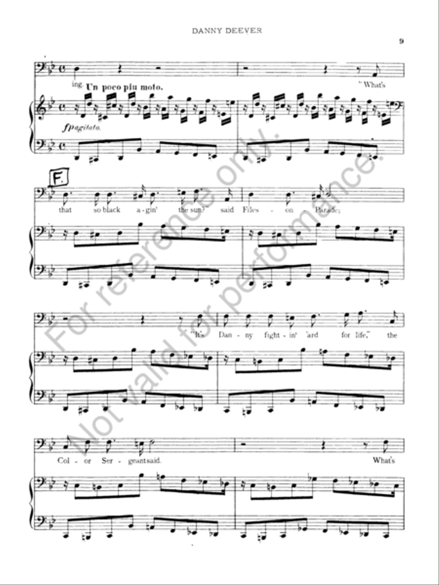 Danny Deever Concert Band scores gallery preview page 9