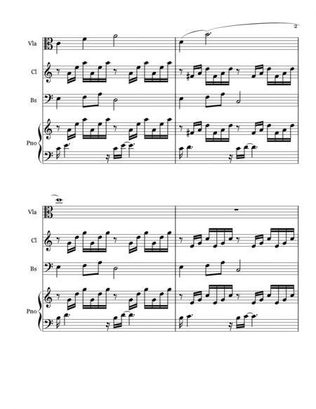Bach's Prelude in C with melody