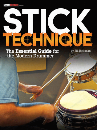 Book cover for Modern Drummer Presents Stick Technique