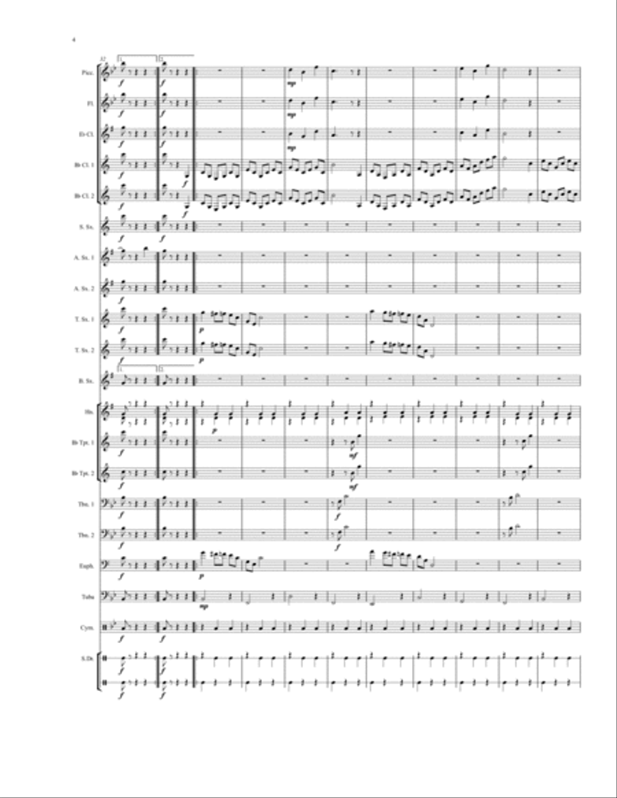 Josefa Leite Soares Josefa Leite Soares Concert Band scores gallery preview page 4