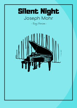 Book cover for Silent Night - Easy Version Piano