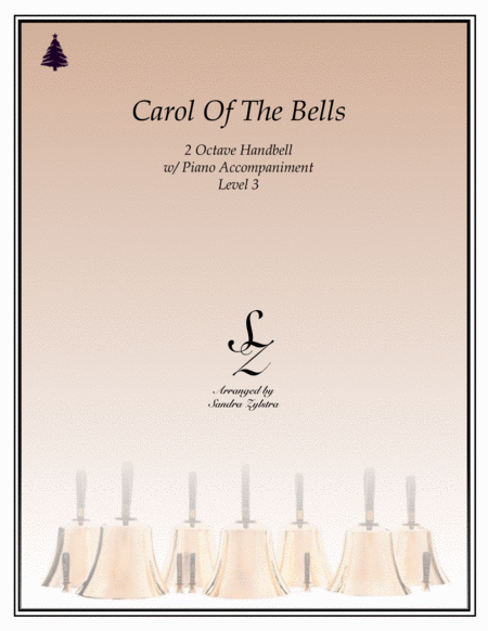 Carol Of The Bells (2 octave handbells & piano accompaniment) image number null