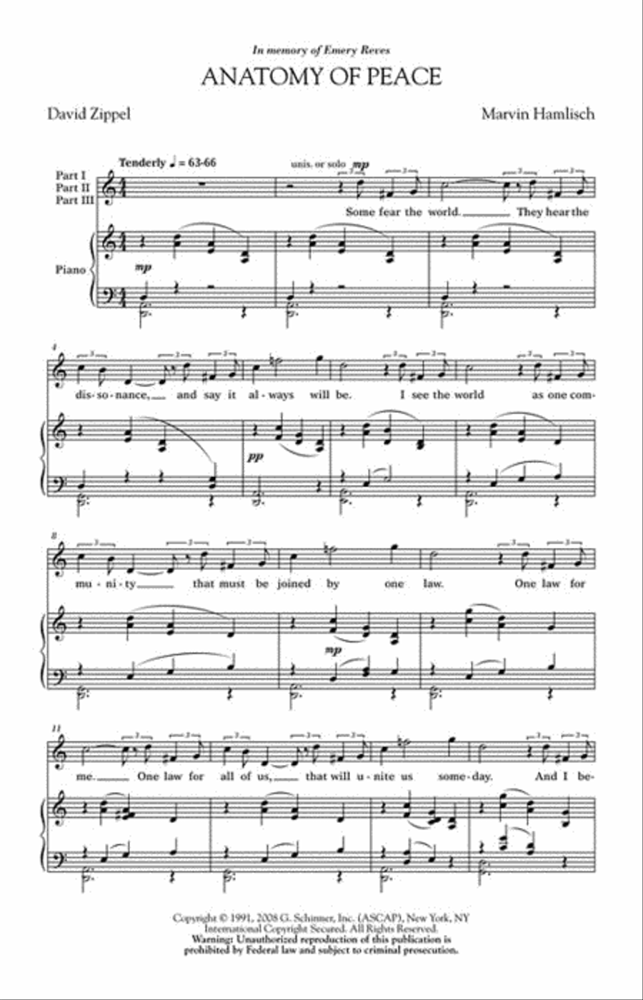 Anatomy of Peace Anatomy of Peace 3-Part scores gallery preview page 2