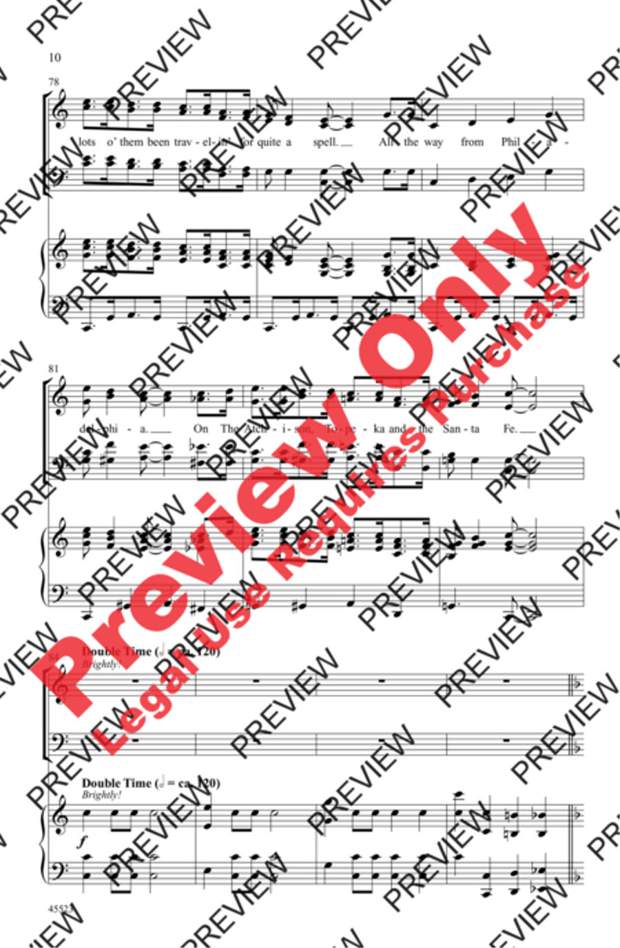 A Tribute to Judy Garland - SoundTrax CD (CD only) Choir scores gallery preview page 10