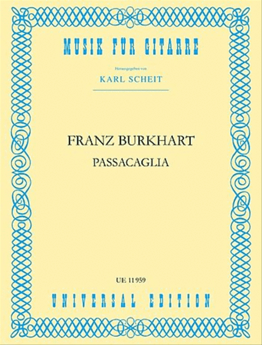 Passacaglia School and Community scores gallery preview page 1