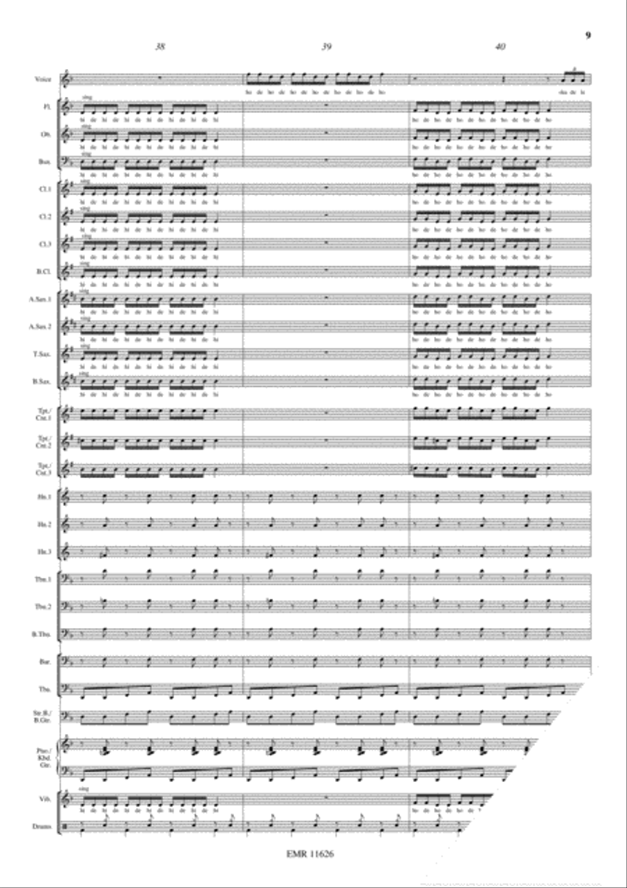 Minnie The Moocher Minnie The Moocher Concert Band scores gallery preview page 10