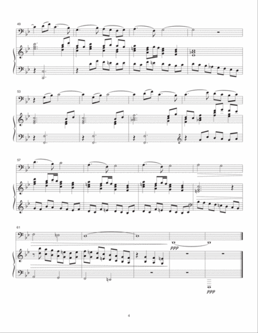 Sonatina for Cello & Piano Chamber Music scores gallery preview page 4