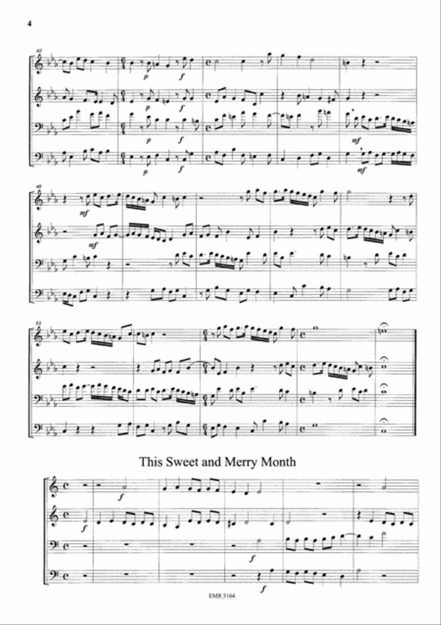 A Byrd Collection Brass Ensemble scores gallery preview page 5