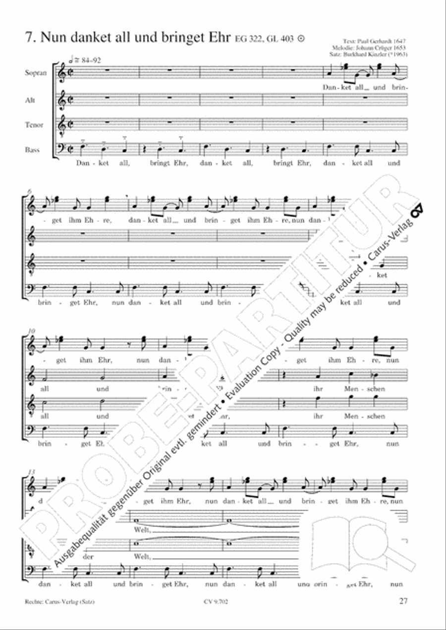 Jazz-Chorbuch: Jesu meine Freude