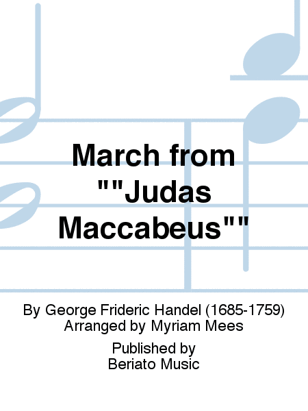 March from Judas Maccabeus