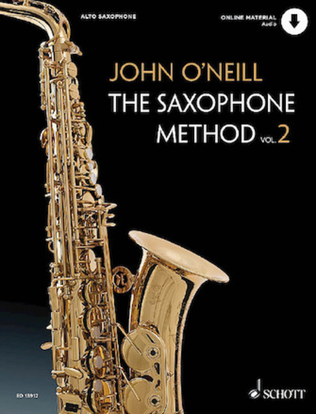 Book cover for The Saxophone Method Volume 2