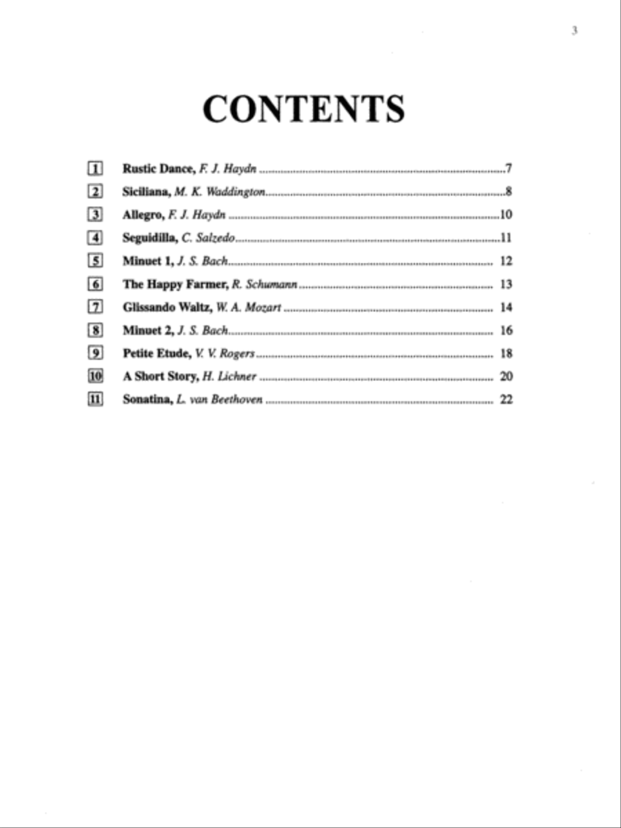 Suzuki Harp School, Volume 2 Harp scores gallery preview page 3