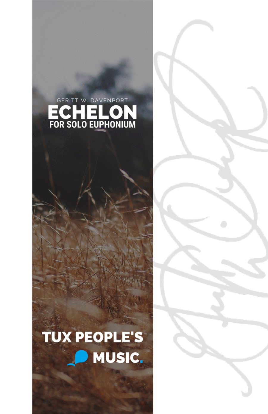 Echelon (Solo Euphonium with Orchestra) Full Orchestra scores gallery preview page 1