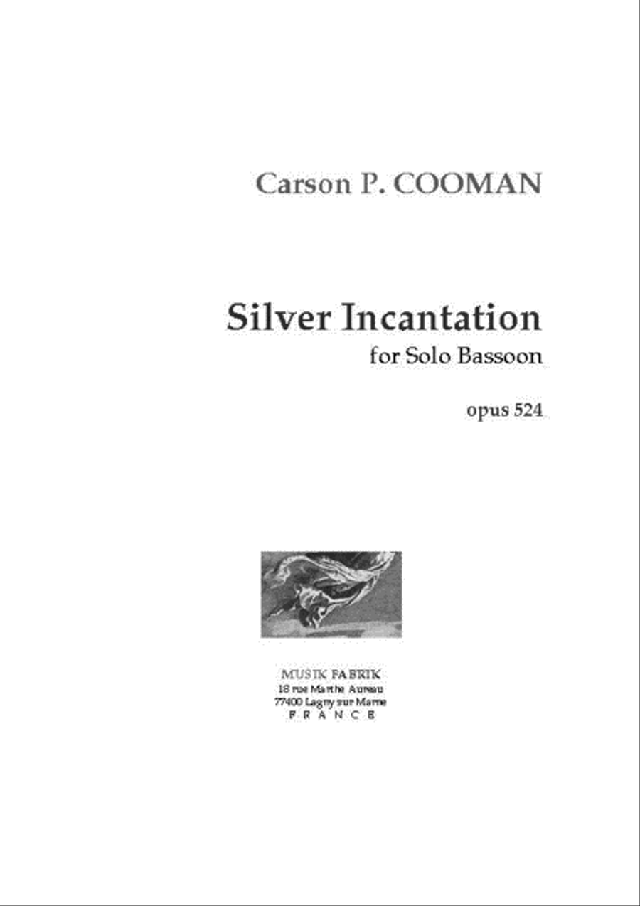 Silver Incantation Bassoon Solo scores gallery preview page 1