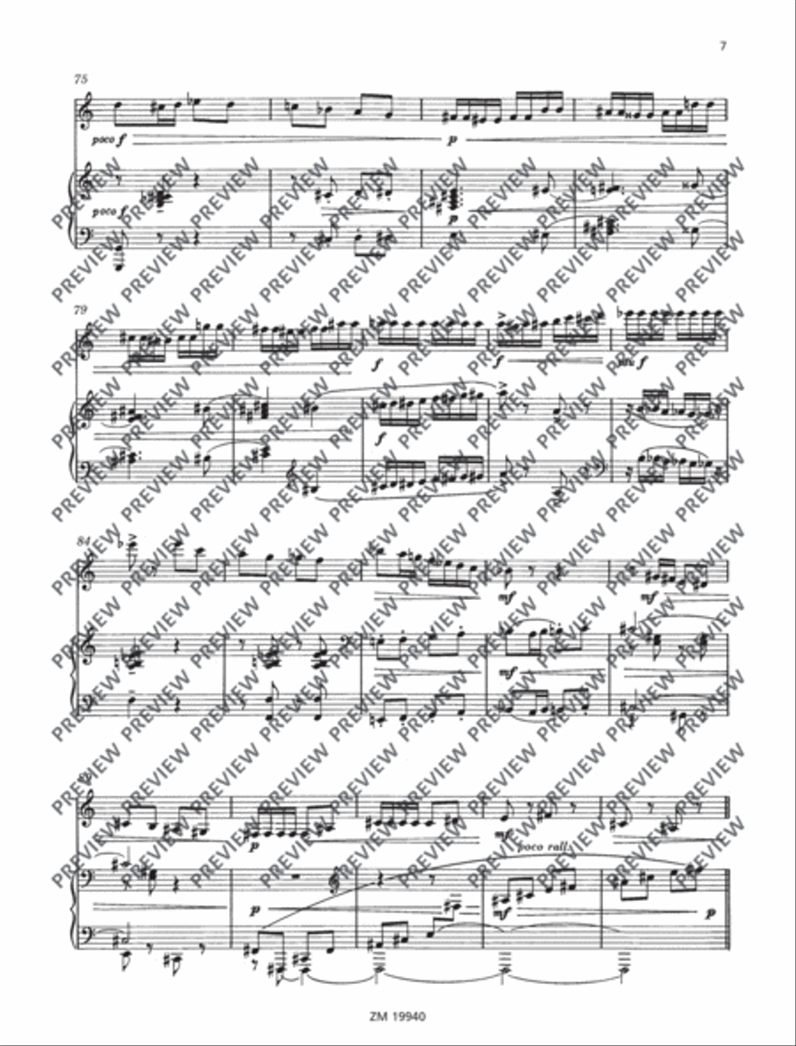 Suite Piano Accompaniment scores gallery preview page 8
