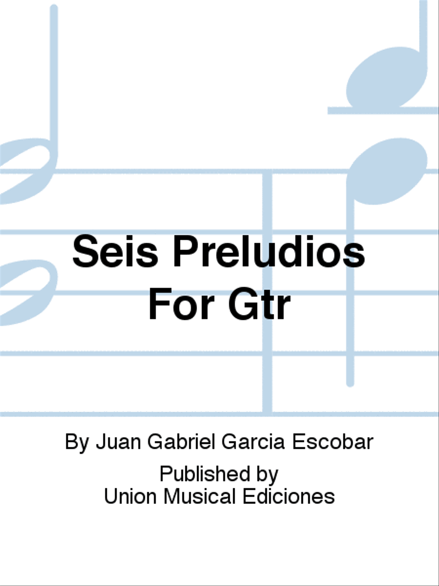 Seis Preludios Acoustic Guitar scores gallery preview page 1